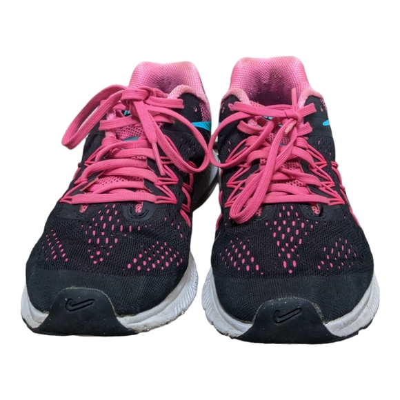 Nike Zoom Winflo 3 running training sneakers GUC black pink 7.5 - Picture 5 of 6